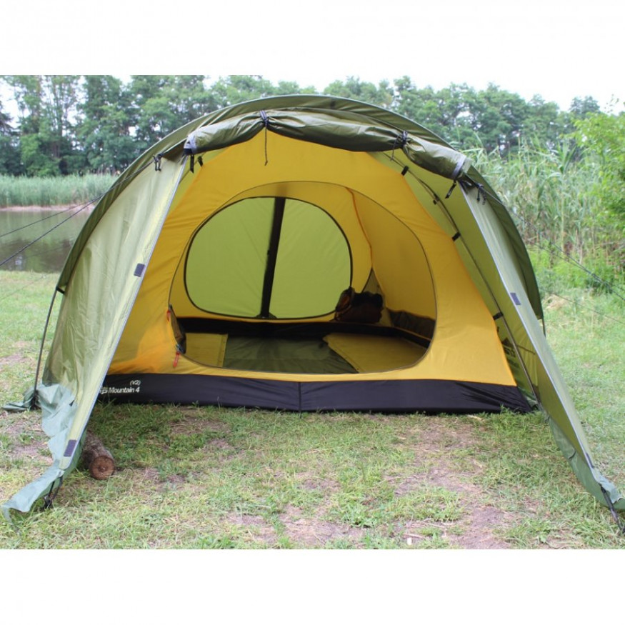 Палатка Tramp Mountain 4 v2, зеленый