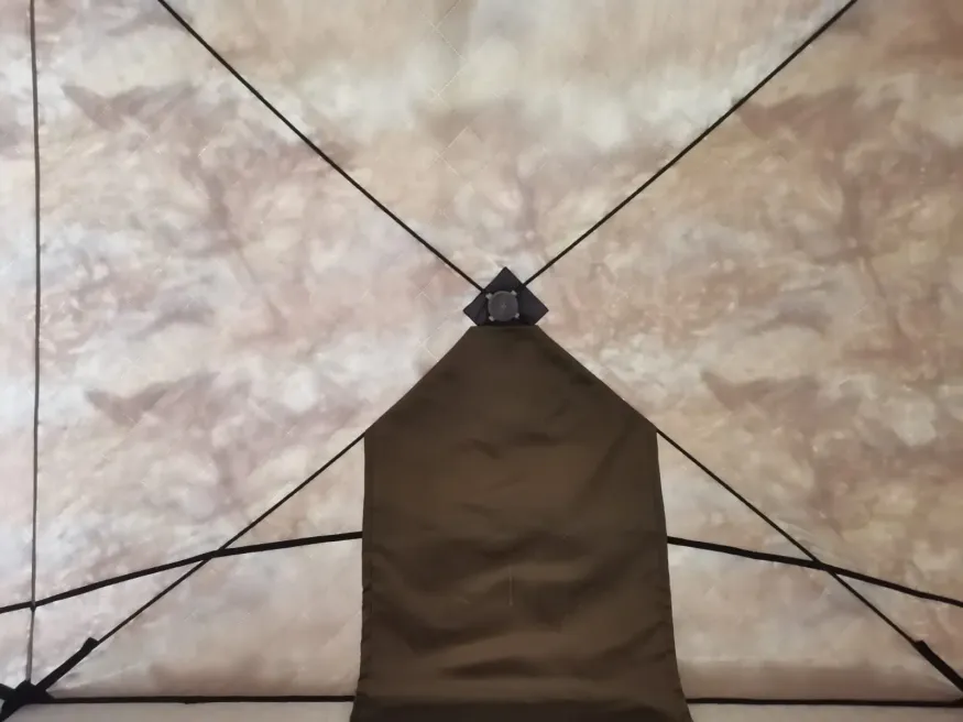 Походная Баня Премиум, камуфляж, композит 9 мм (трехслойная), ПИНГВИН