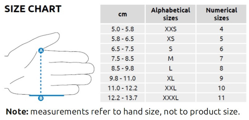 Перчатки AXION LIGHT/ LARGE, FINGERLESS, CAMP