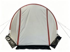 Палатка кемпинговая 4 местная  BLANDER 4 LUX, бежевая, Talberg