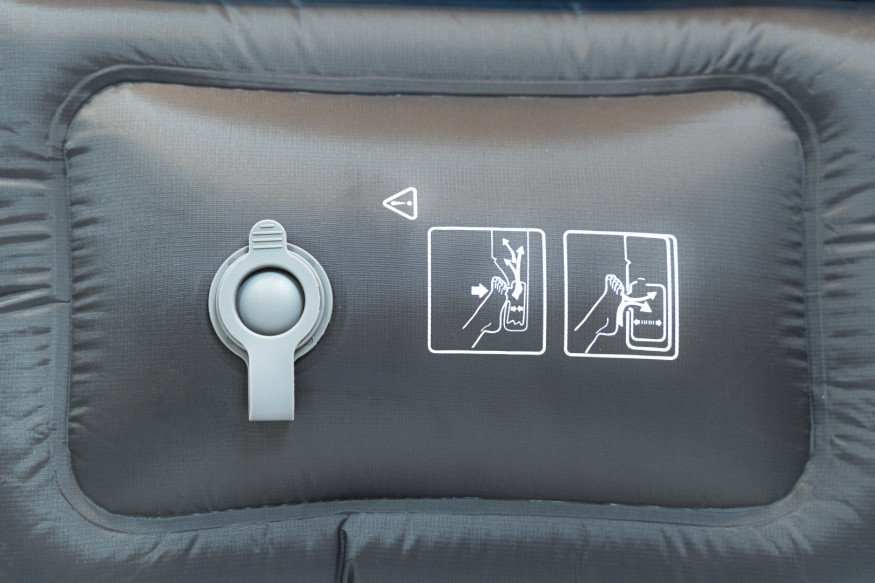 Коврик надувной LUXOR AIR GREY MAT, 185 х 60 х 8 см, TALBERG