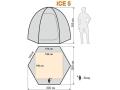 Палатка для зимней рыбалки Ice 5, World of Maverick
