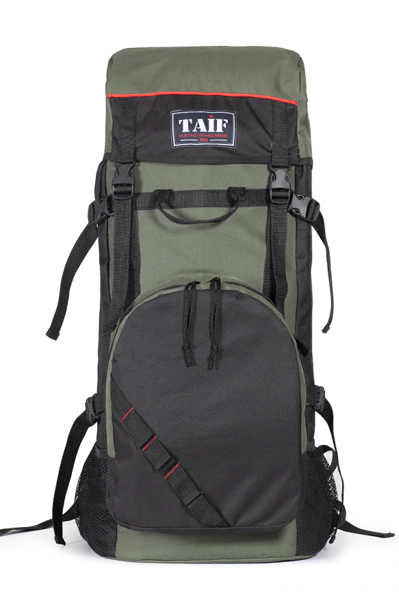 Рюкзак туристический Турист Лайт 1, ПВХ 600, олива/черный, 100 л, ТАЙФ