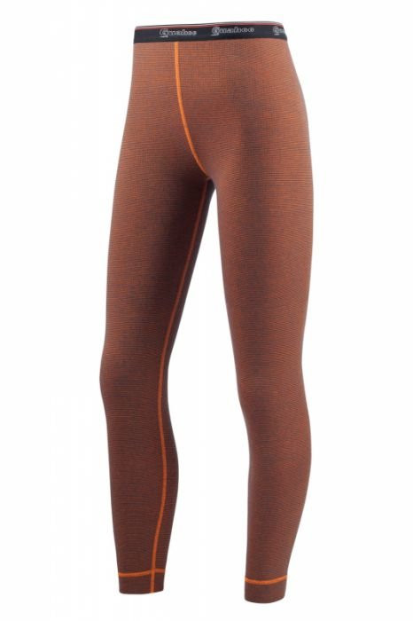 Детский комплект термобелья GUAHOO Kids оранжевый меланж (Размер 2XL)