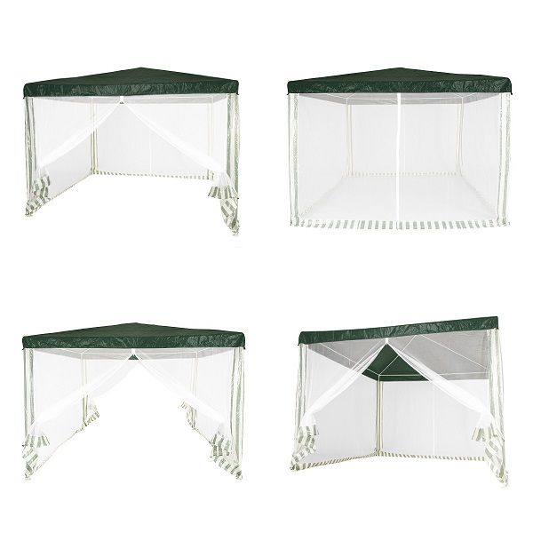 Тент садовый 1028 3х3х2,5м полиэтилен, Green Glade
